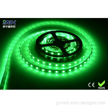 2017 factory sale 12V smd5050 waterproof green 60leds/m Cheap flexible led strip light for christmas lights